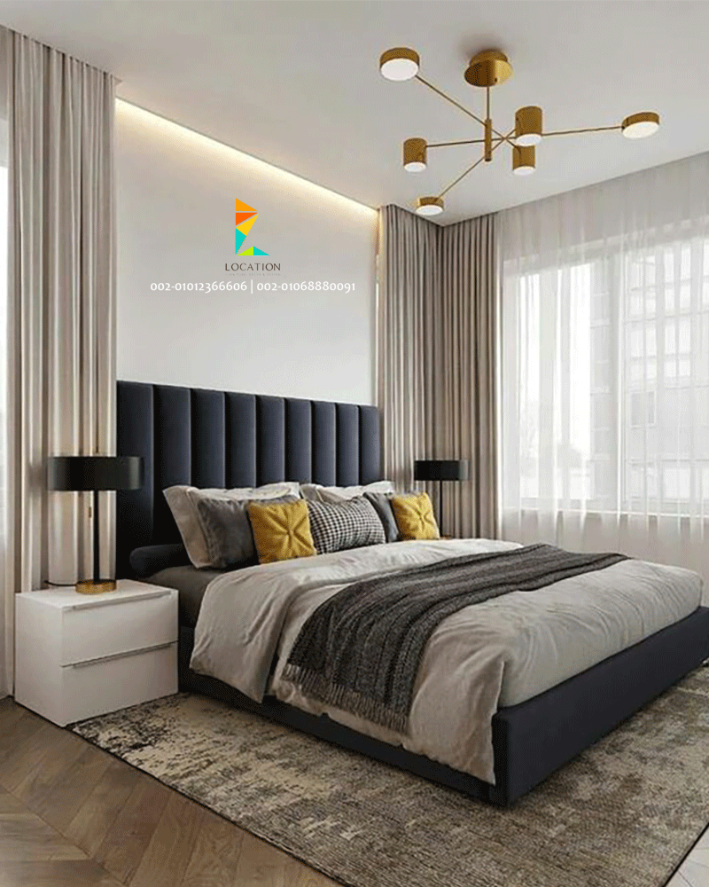 10 خطوات أساسية لتصميم غرف نوم مودرن - لوكيشن ديزين