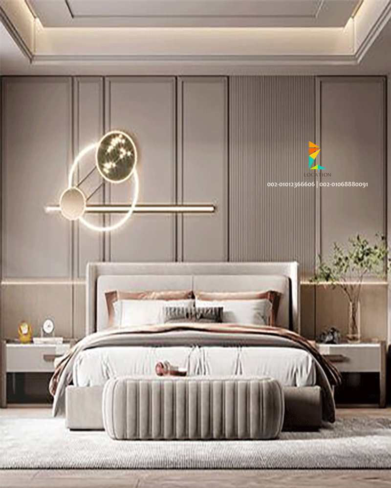 10 خطوات أساسية لتصميم غرف نوم مودرن - لوكيشن ديزين